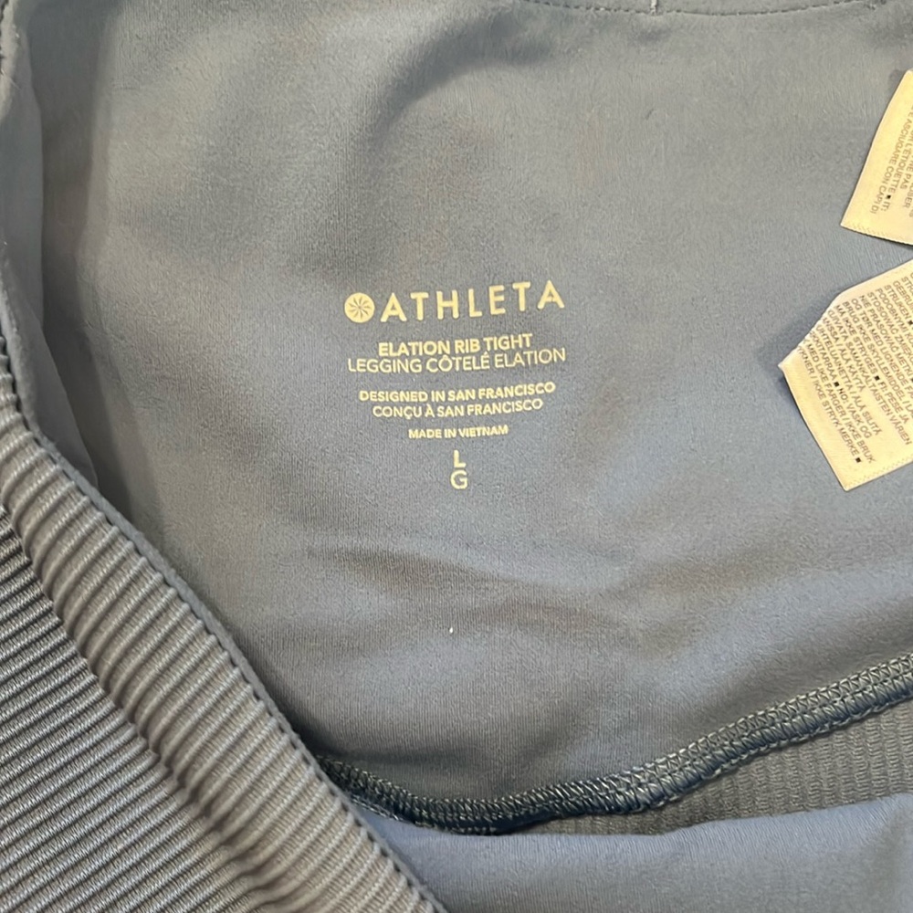 Athleta Elation Rib Tight